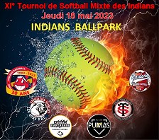 Affiche du tournoi de l'Ascension des Indians