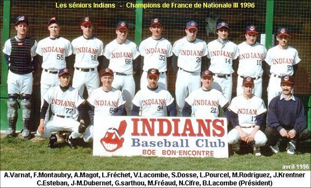Indians Sénior 1996
